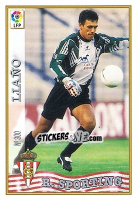 Sticker 300. LIAÑO - Las Fichas De La Liga 1997-1998 - Mundicromo