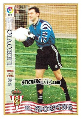 Cromo 300. U.H. LEKOVIC - Las Fichas De La Liga 1997-1998 - Mundicromo