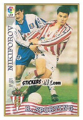 Figurina 301. NIKIFOROV - Las Fichas De La Liga 1997-1998 - Mundicromo