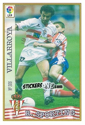 Sticker 306. VILLARROYA - Las Fichas De La Liga 1997-1998 n. 445 - Mundicromo