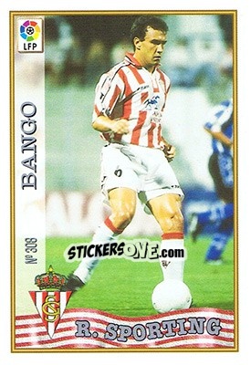 Sticker 308. BANGO - Las Fichas De La Liga 1997-1998 n. 448 - Mundicromo