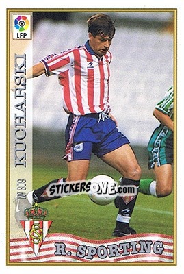 Sticker 309. KUCHARSKI - Las Fichas De La Liga 1997-1998 - Mundicromo