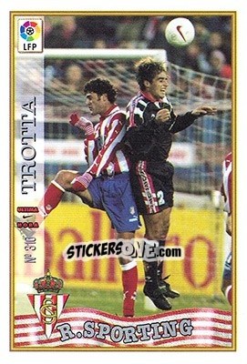 Sticker 310. U.H. TROTTA - Las Fichas De La Liga 1997-1998 n. 453 - Mundicromo