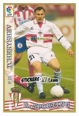 Sticker 315. TCHERYSHEV - Las Fichas De La Liga 1997-1998 - Mundicromo