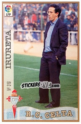 Cromo 319. IRURETA - Las Fichas De La Liga 1997-1998 - Mundicromo