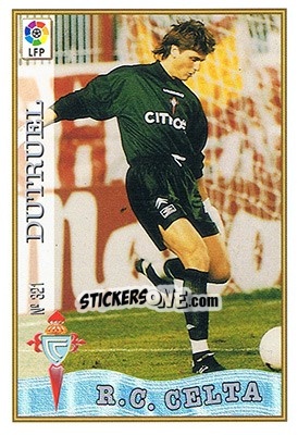 Sticker 321. DUTRUEL - Las Fichas De La Liga 1997-1998 - Mundicromo