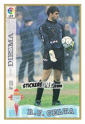 Sticker 320. DIEZMA - Las Fichas De La Liga 1997-1998 n. 469 - Mundicromo