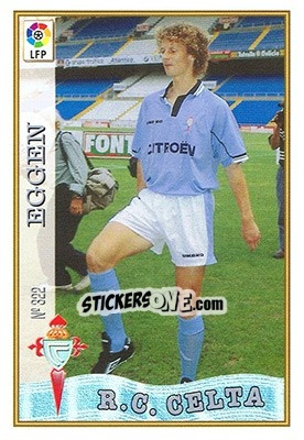 Sticker 322. EGGEN - Las Fichas De La Liga 1997-1998 - Mundicromo