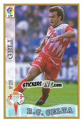 Sticker 325. GELI - Las Fichas De La Liga 1997-1998 n. 475 - Mundicromo