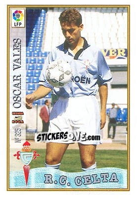 Figurina 325. U.H. O. VALES - Las Fichas De La Liga 1997-1998 - Mundicromo