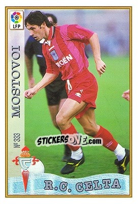 Cromo 333. MOSTOVOI - Las Fichas De La Liga 1997-1998 - Mundicromo