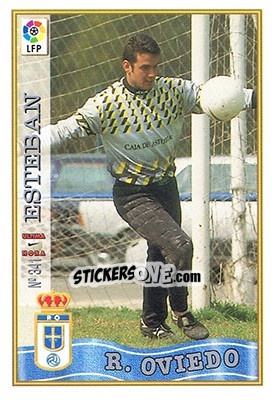 Sticker 341. U.H. ESTEBAN - Las Fichas De La Liga 1997-1998 - Mundicromo