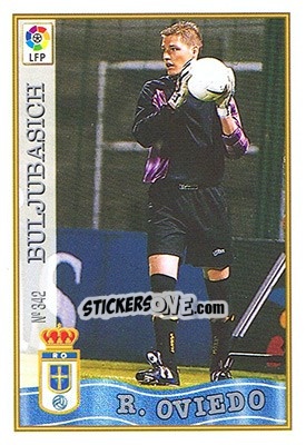 Cromo 342. BULJUBASICH - Las Fichas De La Liga 1997-1998 - Mundicromo