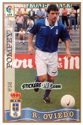 Cromo 348. POMPEI - Las Fichas De La Liga 1997-1998 - Mundicromo