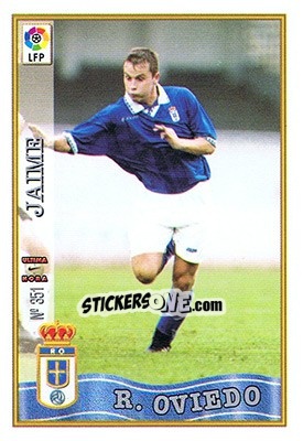 Sticker 351. U.H. JAIME - Las Fichas De La Liga 1997-1998 - Mundicromo