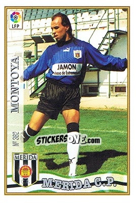 Cromo 362. MONTOYA - Las Fichas De La Liga 1997-1998 - Mundicromo