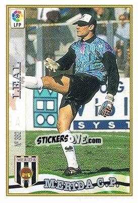Sticker 362. LEAL - Las Fichas De La Liga 1997-1998 n. 525 - Mundicromo