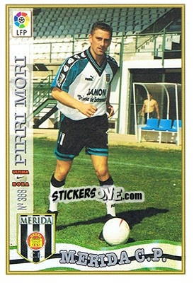 Sticker 368. U.H. PIRRI MORI - Las Fichas De La Liga 1997-1998 - Mundicromo
