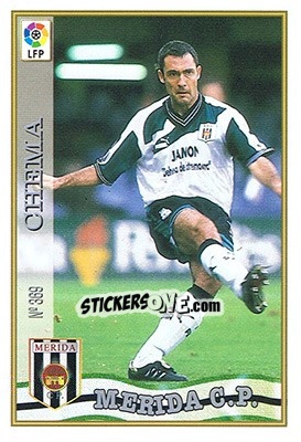 Sticker 369. CHEMA - Las Fichas De La Liga 1997-1998 n. 535 - Mundicromo