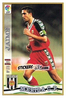 Sticker 378. U.H. JAIME - Las Fichas De La Liga 1997-1998 - Mundicromo