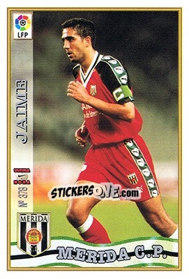 Figurina 378. U.H. JAIME - Las Fichas De La Liga 1997-1998 - Mundicromo