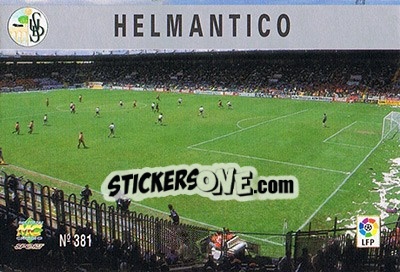 Sticker 381. Helmántico - Las Fichas De La Liga 1997-1998 n. 554 - Mundicromo