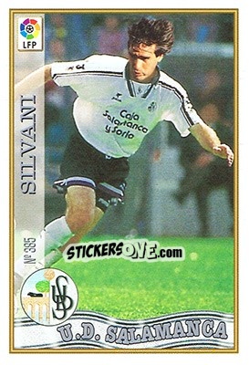 Cromo 385. SILVANI - Las Fichas De La Liga 1997-1998 - Mundicromo