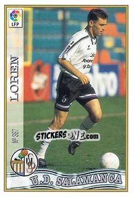 Sticker 387. LOREN - Las Fichas De La Liga 1997-1998 - Mundicromo