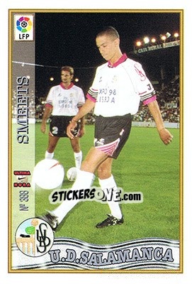 Sticker 388. U.H. SMEETS - Las Fichas De La Liga 1997-1998 - Mundicromo