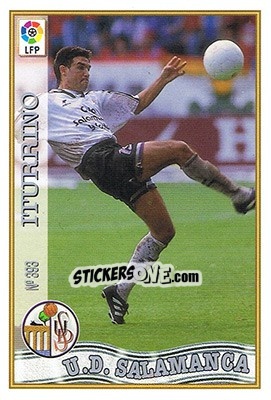 Sticker 393. ITURRINO - Las Fichas De La Liga 1997-1998 - Mundicromo