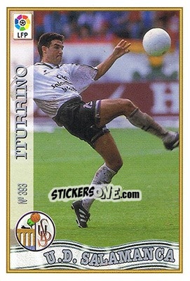 Cromo 393. ITURRINO - Las Fichas De La Liga 1997-1998 - Mundicromo