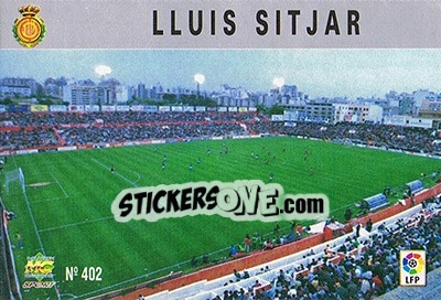 Sticker 402. LLUIS SITJAR - Las Fichas De La Liga 1997-1998 n. 584 - Mundicromo