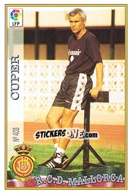 Sticker 403. H. CÚPER - Las Fichas De La Liga 1997-1998 - Mundicromo