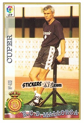 Figurina 403. H. CÚPER - Las Fichas De La Liga 1997-1998 - Mundicromo