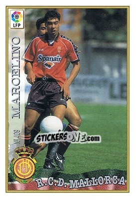 Sticker 409. MARCELINO - Las Fichas De La Liga 1997-1998 n. 591 - Mundicromo