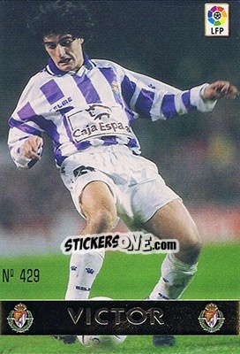 Sticker 429. VÍCTOR - Las Fichas De La Liga 1997-1998 - Mundicromo