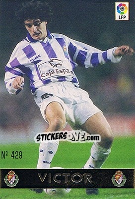 Cromo 429. VÍCTOR - Las Fichas De La Liga 1997-1998 - Mundicromo