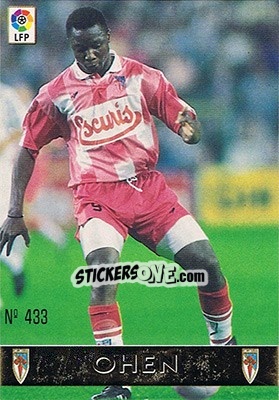 Sticker 433. OHEN - Las Fichas De La Liga 1997-1998 - Mundicromo
