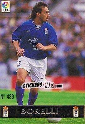 Sticker 439. BORELLI - Las Fichas De La Liga 1997-1998 n. 629 - Mundicromo