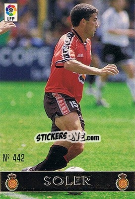 Sticker 442. SOLER - Las Fichas De La Liga 1997-1998 n. 632 - Mundicromo