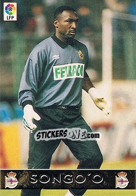 Sticker 443. SONGO'O - Las Fichas De La Liga 1997-1998 n. 633 - Mundicromo