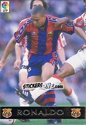 Sticker 444. RONALDO - Las Fichas De La Liga 1997-1998 n. 634 - Mundicromo