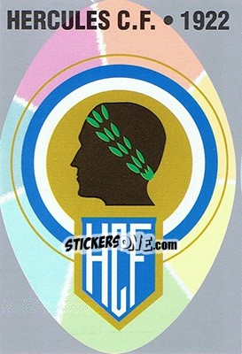 Sticker 449. HERCULES C.F. - Las Fichas De La Liga 1997-1998 - Mundicromo
