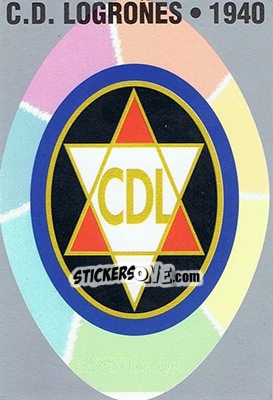 Sticker 450. C.D. Logroñés - Las Fichas De La Liga 1997-1998 n. 640 - Mundicromo