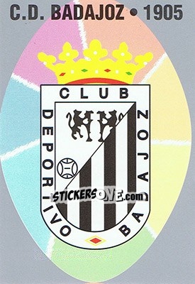 Cromo 453. C.D. Badajoz - Las Fichas De La Liga 1997-1998 - Mundicromo
