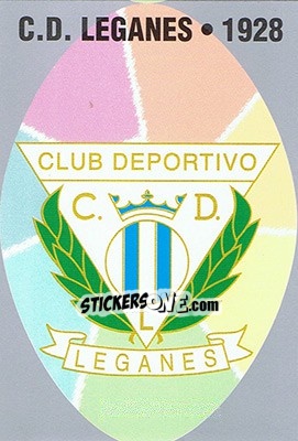 Sticker 455. C.D. LEGANéS - Las Fichas De La Liga 1997-1998 n. 645 - Mundicromo