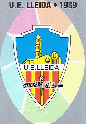 Cromo 458. U.E. LLEIDA - Las Fichas De La Liga 1997-1998 - Mundicromo