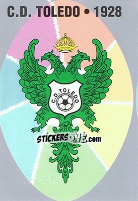Sticker 461. C.D. TOLEDO - Las Fichas De La Liga 1997-1998 - Mundicromo