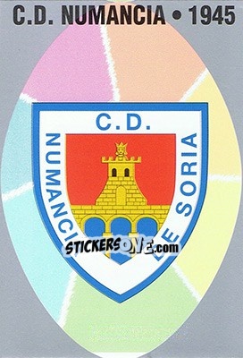 Cromo 464. C.D. NUMANCIA - Las Fichas De La Liga 1997-1998 - Mundicromo