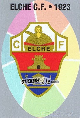 Cromo 465. ELCHE C.F. - Las Fichas De La Liga 1997-1998 - Mundicromo